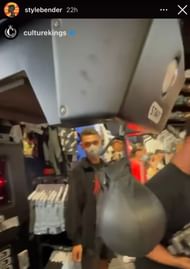 Izzy breaks a punching machine with a kick